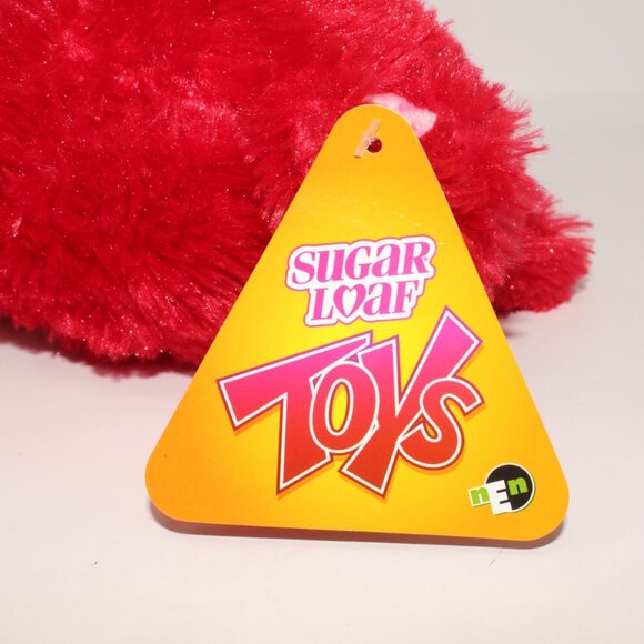 Love Birthday Plush Teddy Bear Stuffed Animal Red Pink Valentines Gift 12" NWT - Picture 4 of 6